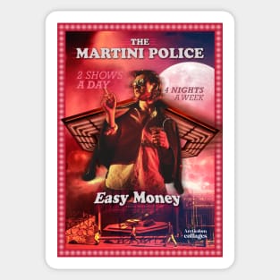 The Martini Police Sticker